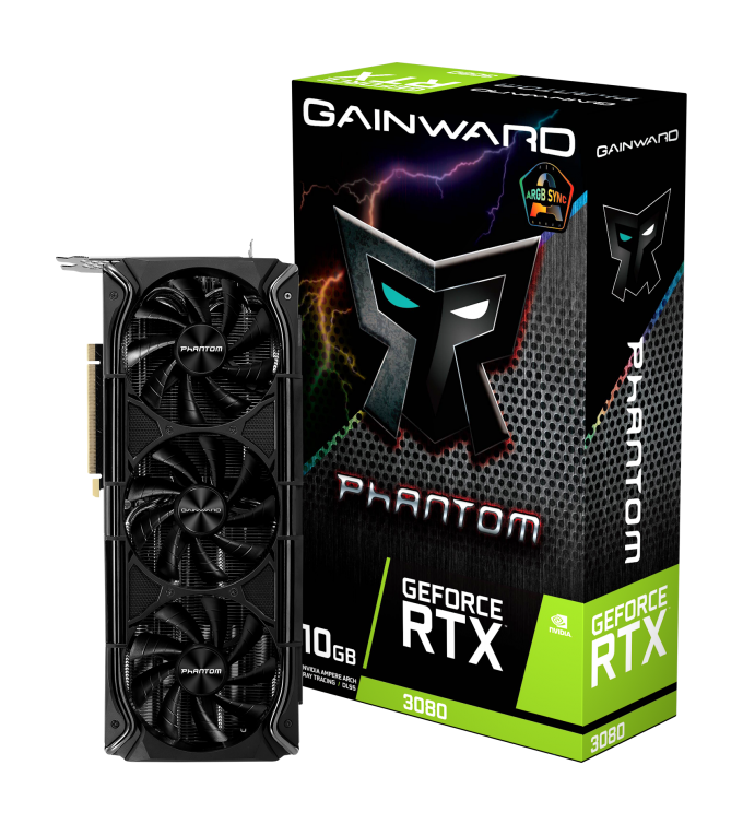 Gainward Carte Graphique Nvidia GeForce RTX 3080 Phantom 10Go