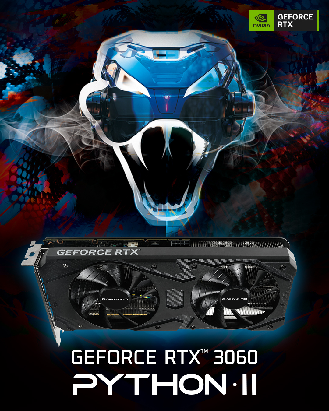 GeForce RTX 3060 Python II OC Product Key Visual